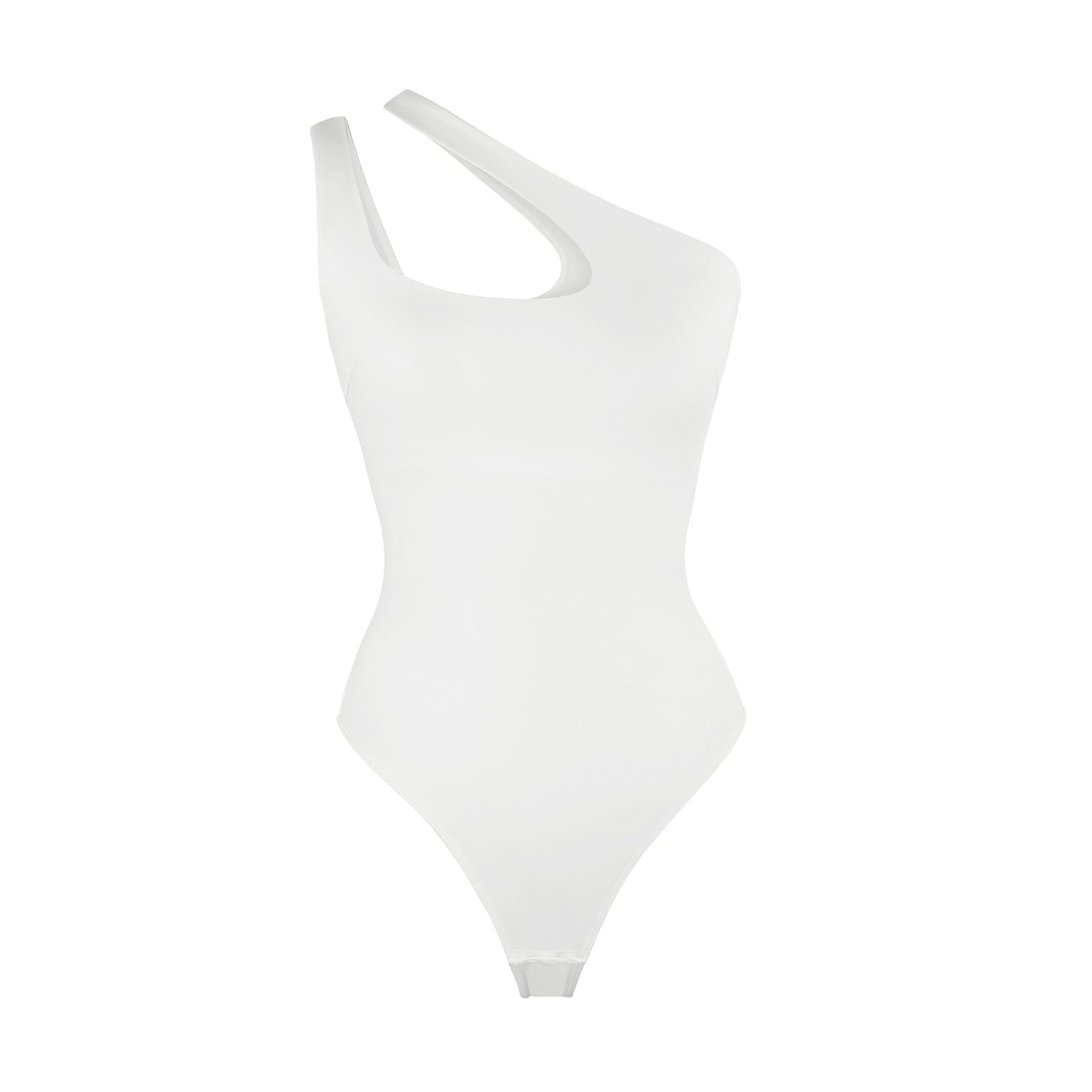 Power Curve One-Shoulder Bodysuit